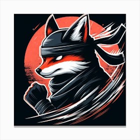 Fox Ninja Canvas Print