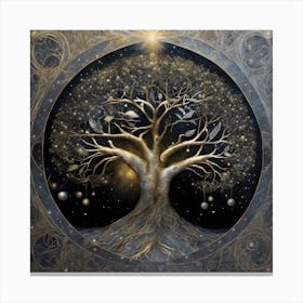 Starseed Tree Canvas Print