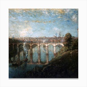 Bridge Over The River 3 Canvas Print