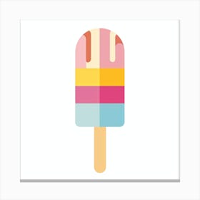 Ice Cream Popsicle 1 Canvas Print