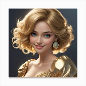 Cinderella 37 Canvas Print