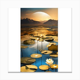 Water Lilies Canvas Print