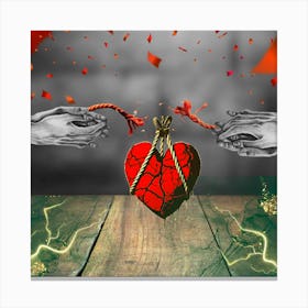 Heart Of Love Canvas Print