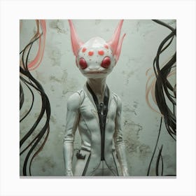 Alien Creature Canvas Print