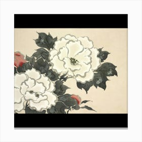 Chinese Flower Painting Canvas Print