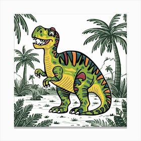 T-Rex Canvas Print