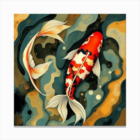 Koi Fish 77 Canvas Print