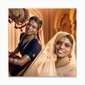 Indian Wedding Canvas Print