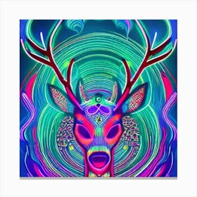 Deer tt Canvas Print