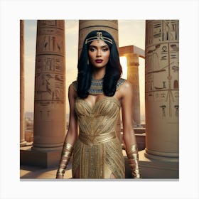 Egyptian Goddess 14 Canvas Print