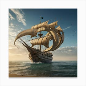 Sailing Ship Canvas Print