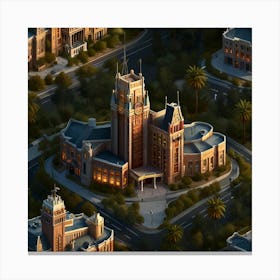 Disney World Canvas Print