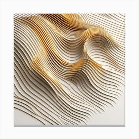 Wavy Lines 1 Canvas Print