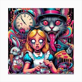 Alice In Wonder 2 Canvas Print