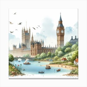 Big Ben 5 Canvas Print