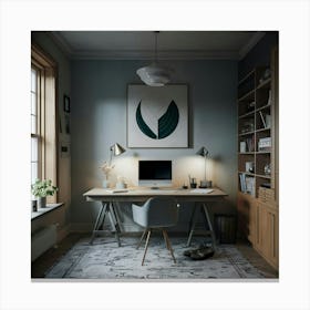 Home Office 23 Canvas Print