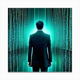 Matrix Movie Poster Canvas Print