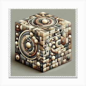 Cubed Canvas Print