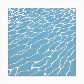 Surface Of Water Canvas Print