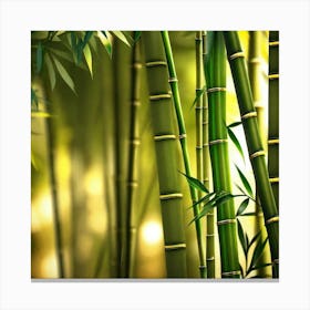 Bamboo Forest 2 Canvas Print