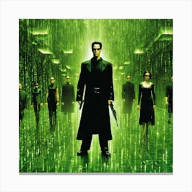 Matrix 7 Canvas Print