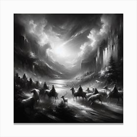 Lord Of The Rings 8 Canvas Print