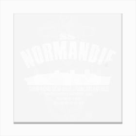 Ss Normandie Canvas Print