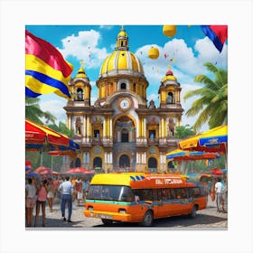 Venezuela 7 Canvas Print