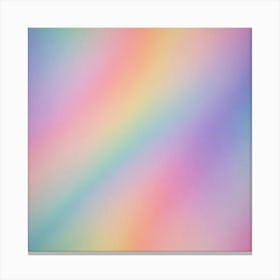 Rainbow Rays Canvas Print