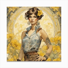 Amber Canvas Print