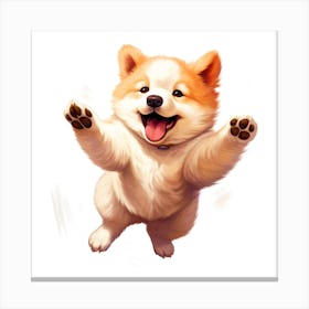 Shiba Inu 6 Canvas Print