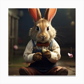 Easter Bunny Canvas Print