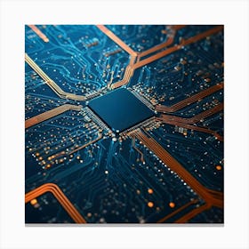 Circuit Board 37 Canvas Print