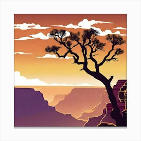 Grand Canyon Sunset 2 Canvas Print