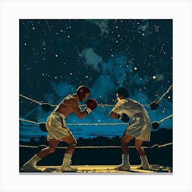 Boxing Ring Canvas Print