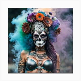 Day Of The Dead Canvas Print