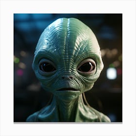 Alien Child 3 Canvas Print