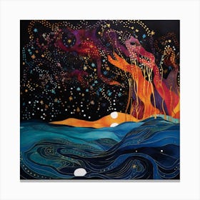 Starry Night 1 Canvas Print