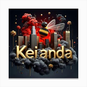 My Name is Keianda Canvas Print