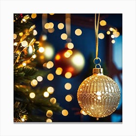 Christmas Ornaments 36 Canvas Print