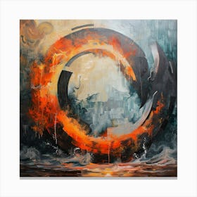 Fire And Water Canvas Print