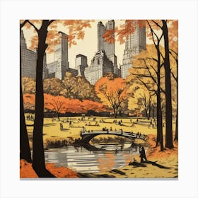 Central Park Canvas Print