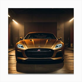 Jaguar F-Type 3 Canvas Print