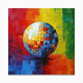 Disco Ball Canvas Print Art 6 Canvas Print