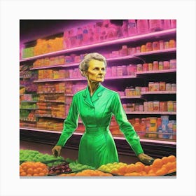 Grocery Shop With Madam Marie #6 Canvas Print