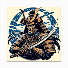 Samurai Warrior 1 Canvas Print