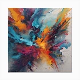 Abstract Painting Canvas Print