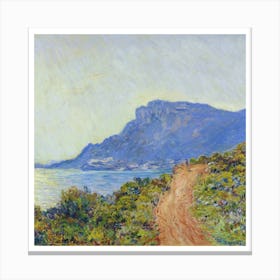 Road To Monaco.Printed wall painting, high-level art. Canvas Print