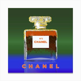 CHANEL PARFUM G SQ Canvas Print