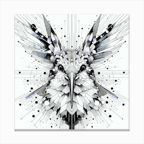 Kolibri Artwork Painting 18 Canvas Print